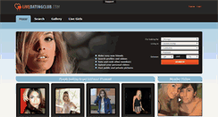Desktop Screenshot of livedatingclub.com
